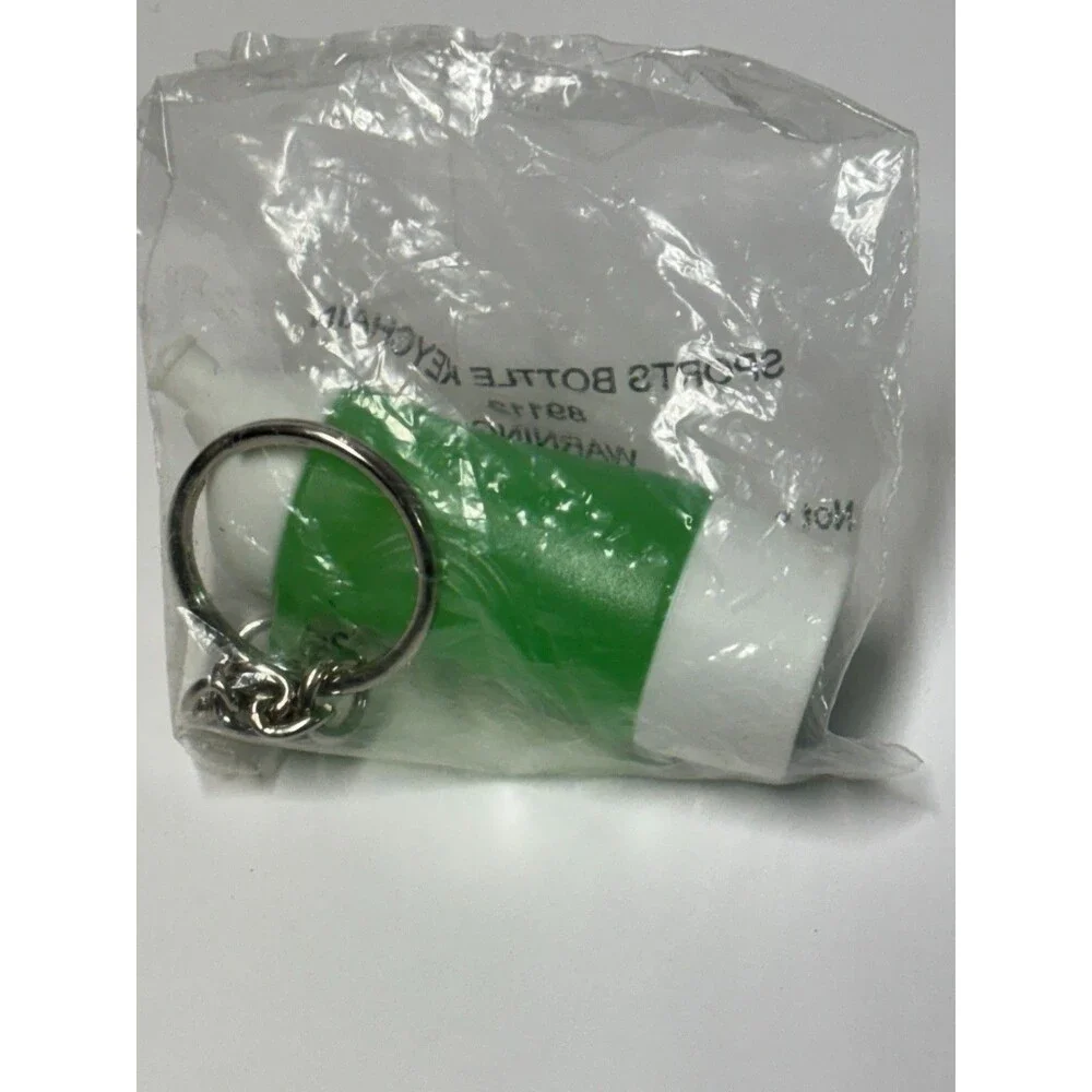 Tupperware Keychain Magnet Lot of 5 NEW Sports Bottle Fridge Bottle Prism NIP